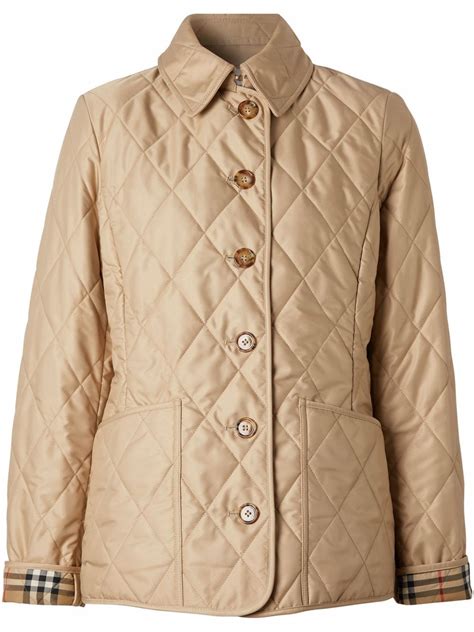 burberry quilted jacket replica|Burberry quilted jacket sale women.